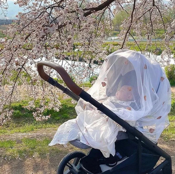 Stroller Mosquito Cover(Bunny)