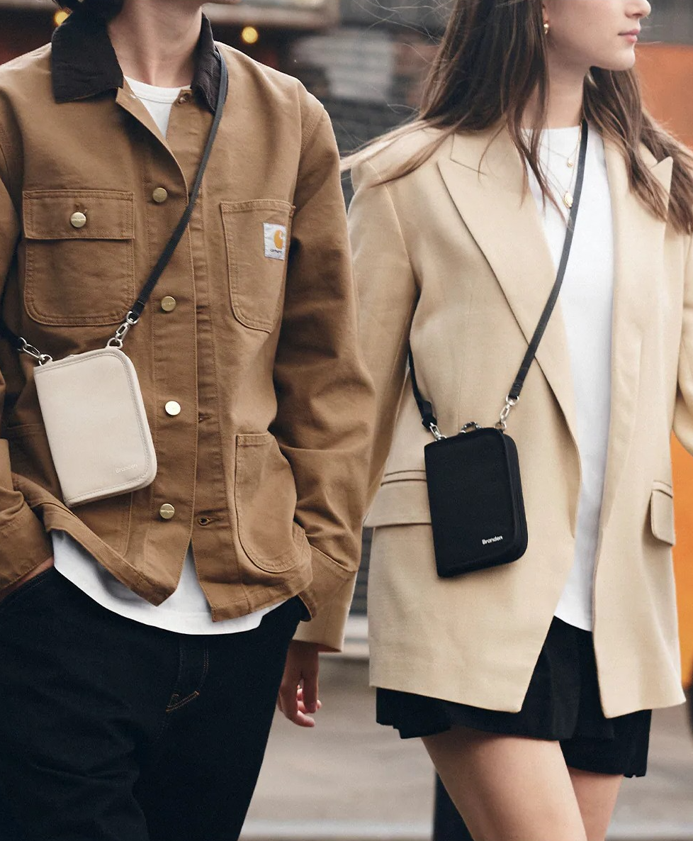 Branden 斜孭防盜銀包│Safe Wallet Bag