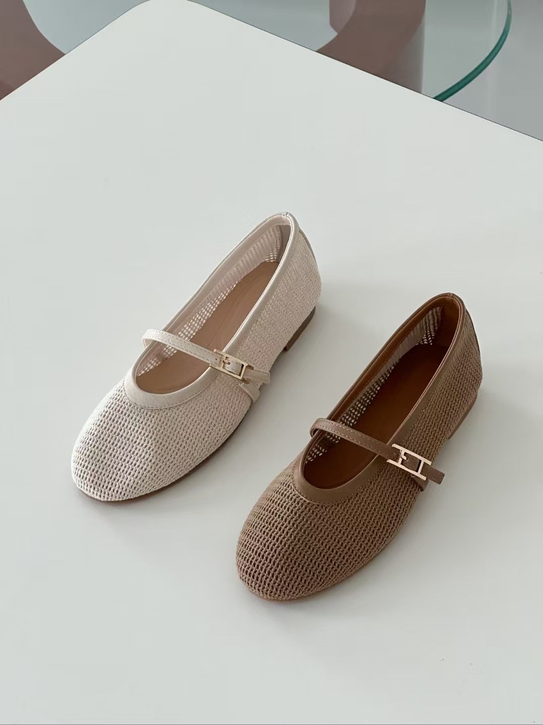 假日Maryjane藤織平底鞋 *Special price*