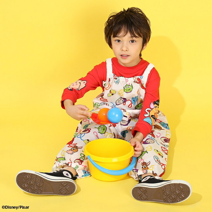 🇯🇵預訂 日本直送🇯🇵Babydoll x Disney系列三色人物滿印吊帶連身沙灘服附收納袋