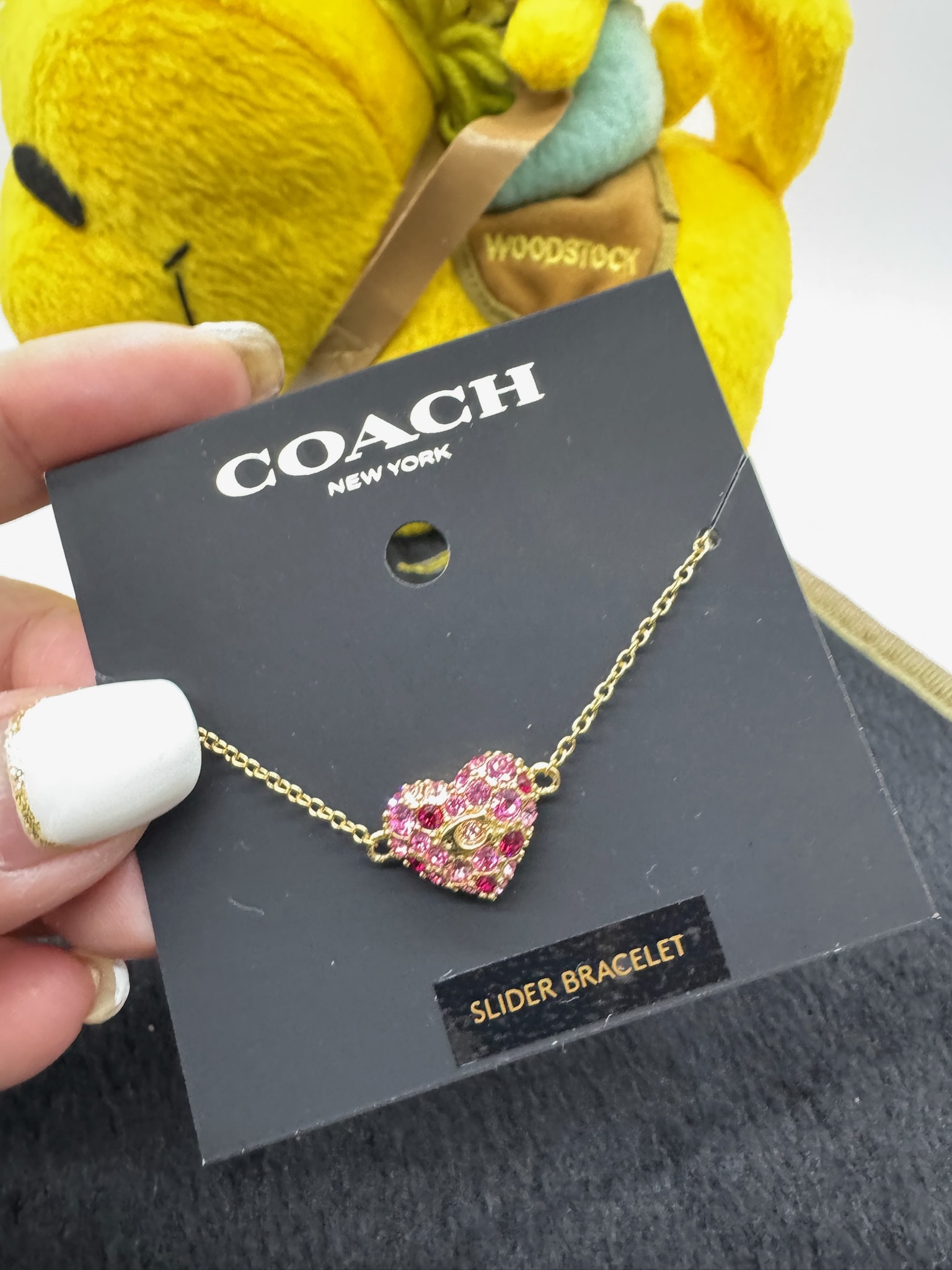 ✈️🇺🇸🇨🇦精緻精美嘅Coach outlet 心心💞手鏈現貨💖💖