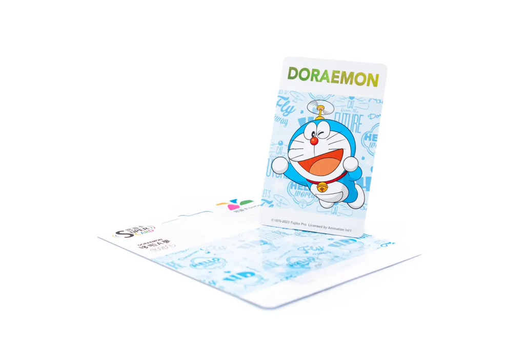 [新款訂購] 多啦A夢悠遊卡（閃亮 迷彩 金字)