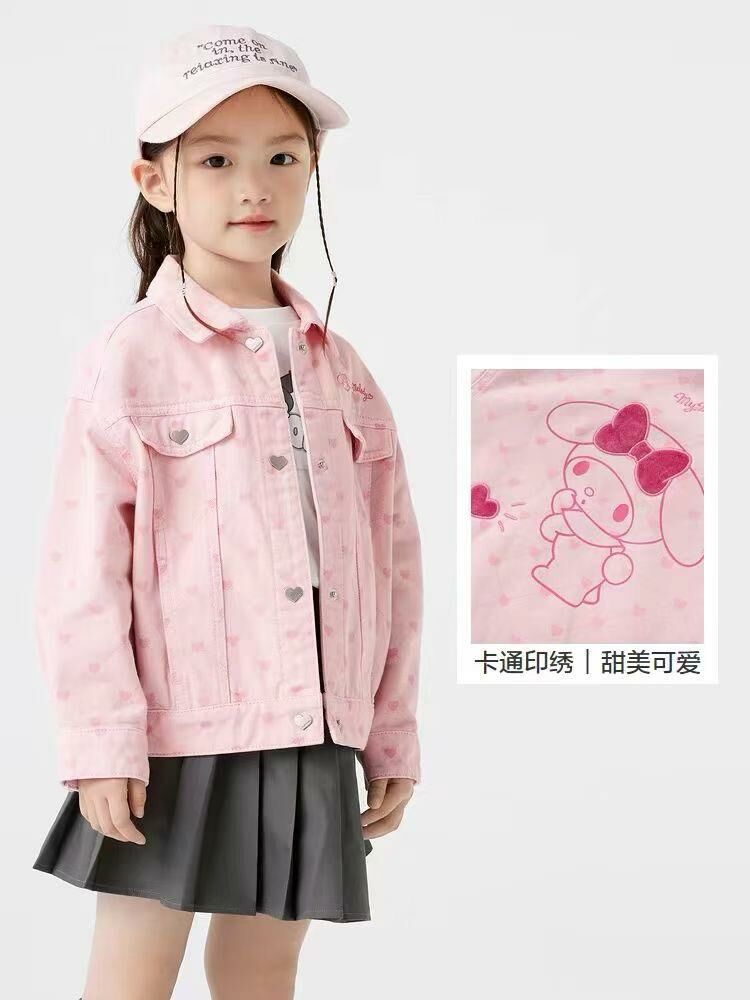 Sanrio 印花小童牛仔外套 - 1件 現貨