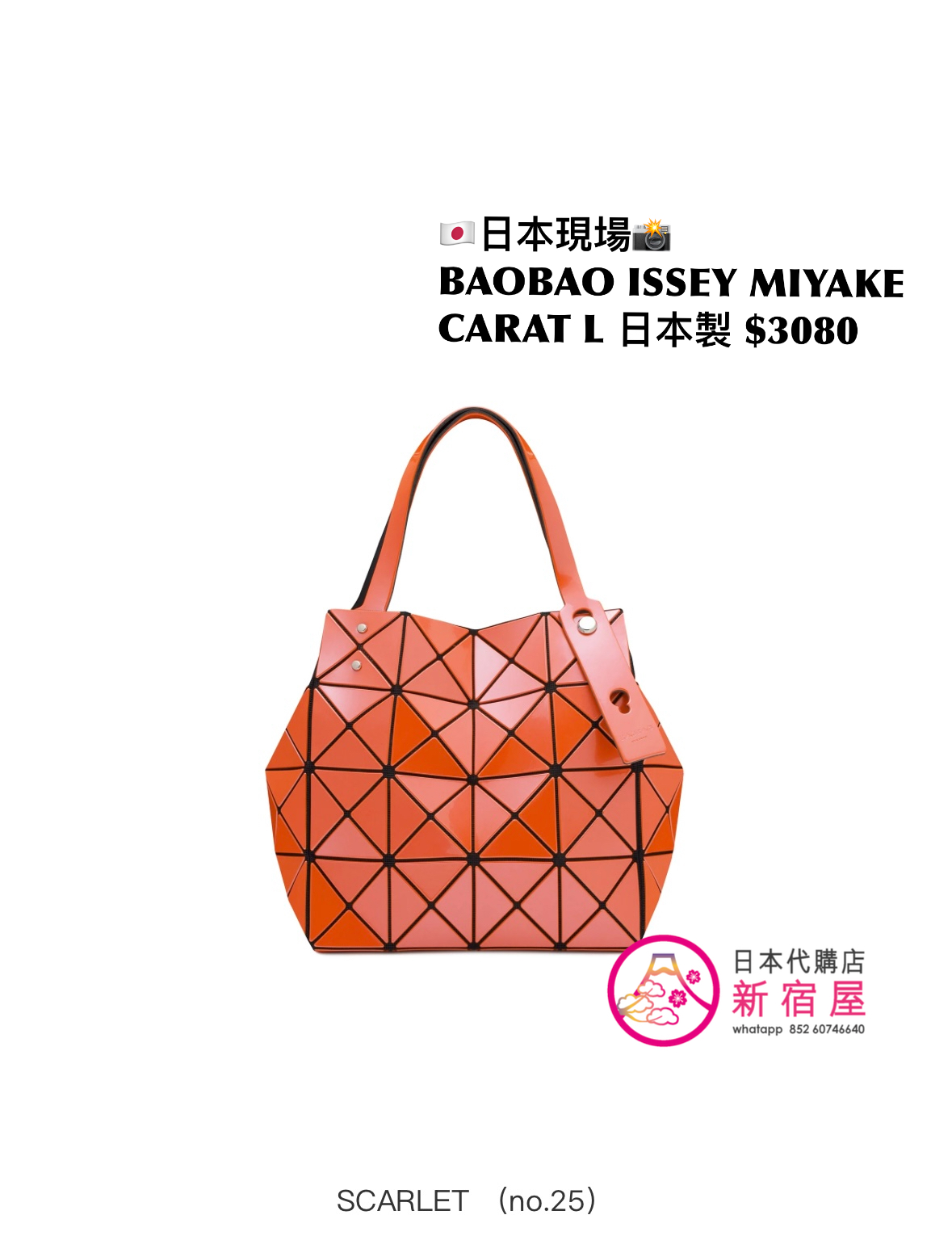 BAOBAO ISSEY MIYAKE CARAT L