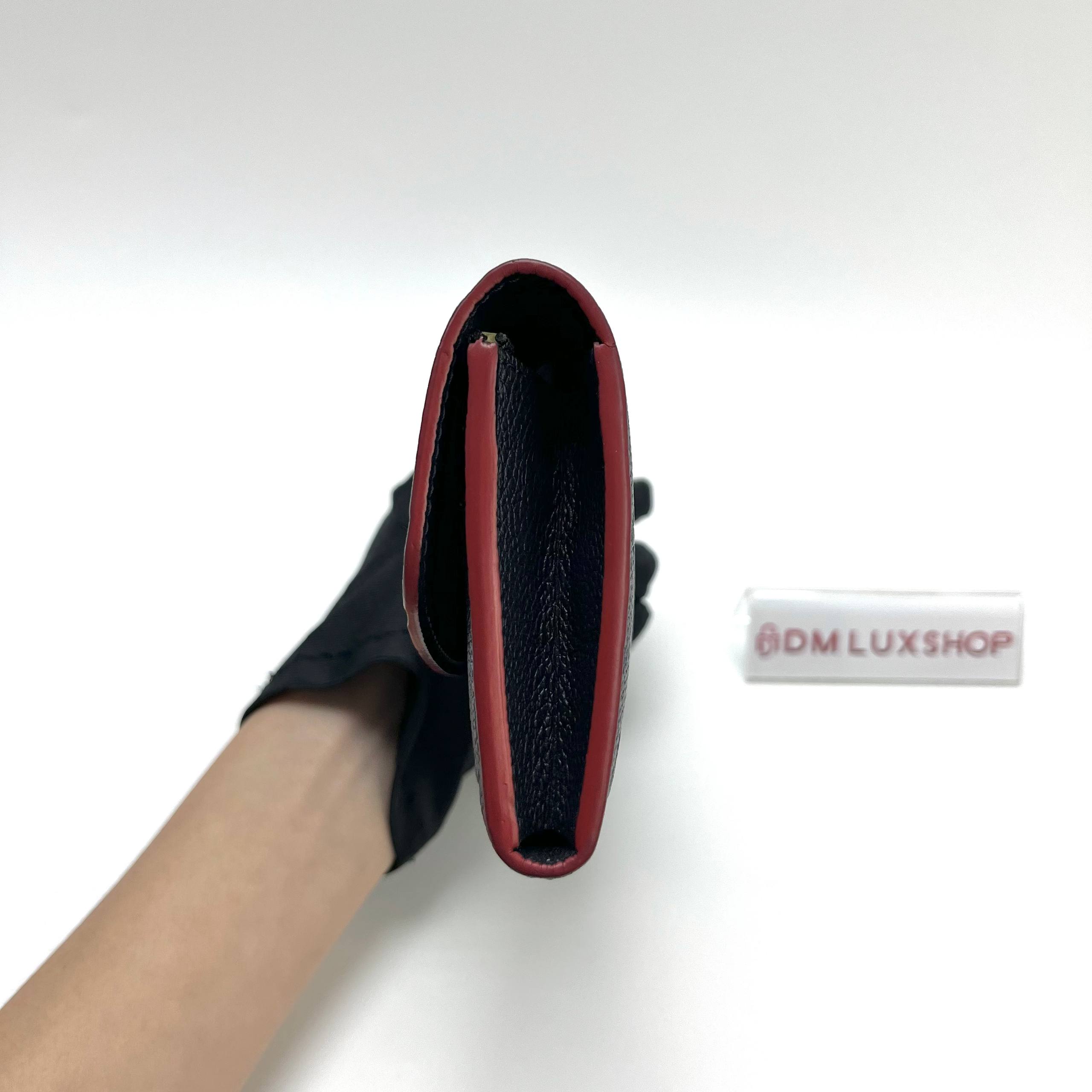 LV Blue Empreinte Long Wallet (HOT Stamp JEN)