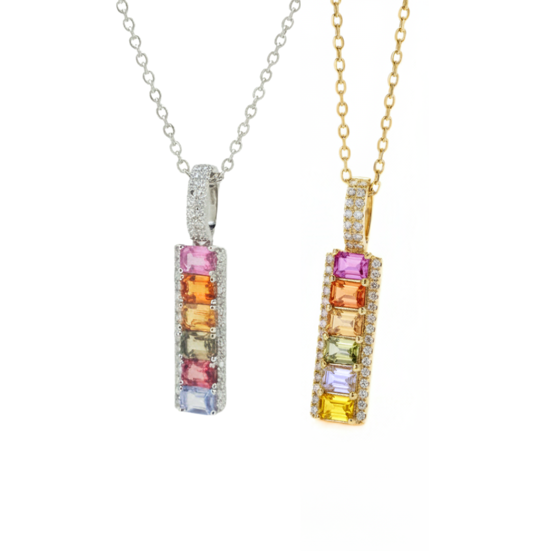 「水龍玄晶・碎石條頸鏈」｜隨身風水法陣｜全新高訂能量珠寶系列