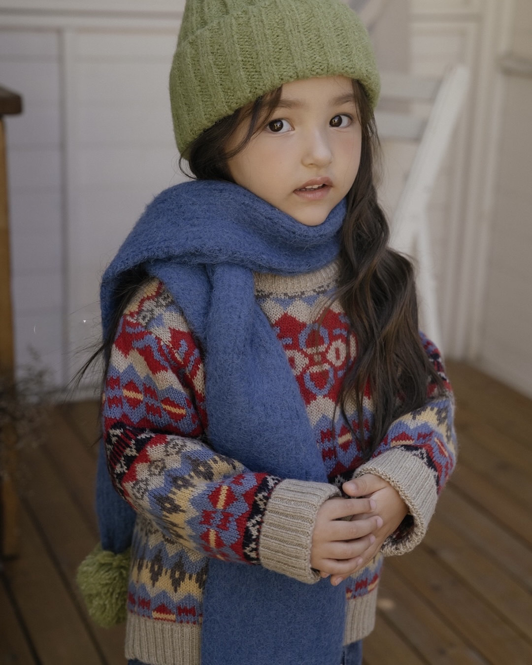 Oren | Adeline Multi Wool Knit 親子羊毛針織衫
