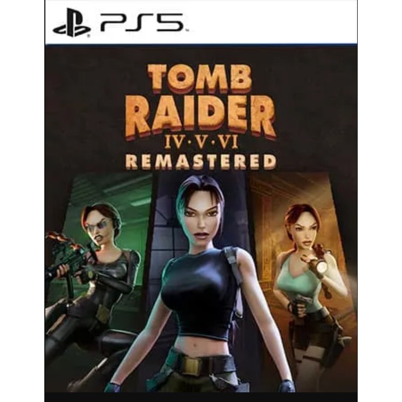 (🔥NEW RELEASE🔥) Tomb Raider 4-6 Remastered Full Game (PS4 & PS5) Digital Download