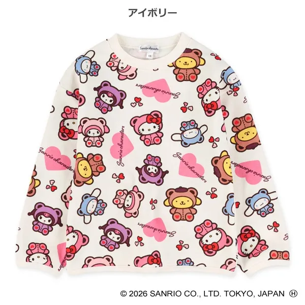 <🌟新品訂購🌟>Sanrio滿印薄毛底衞衣[NC50876]