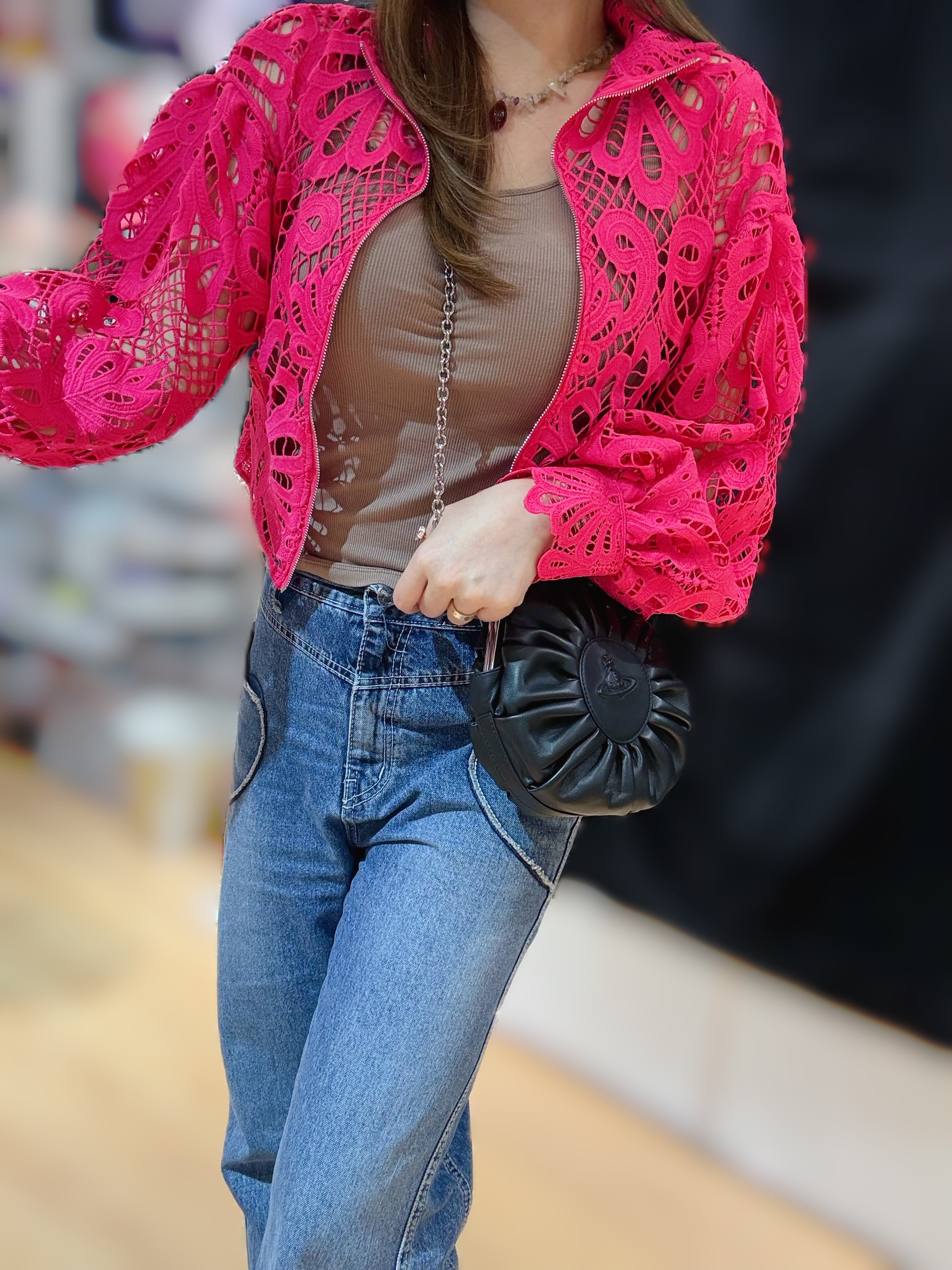 Vivienne Westwood Rosie frame bag blk