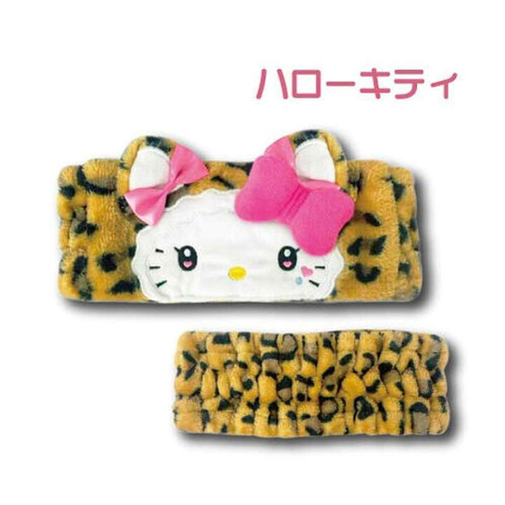 Sanrio-Hello Kitty 豹紋髮帶