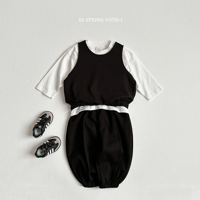 🇰🇷vivid_I set (vest+pants)