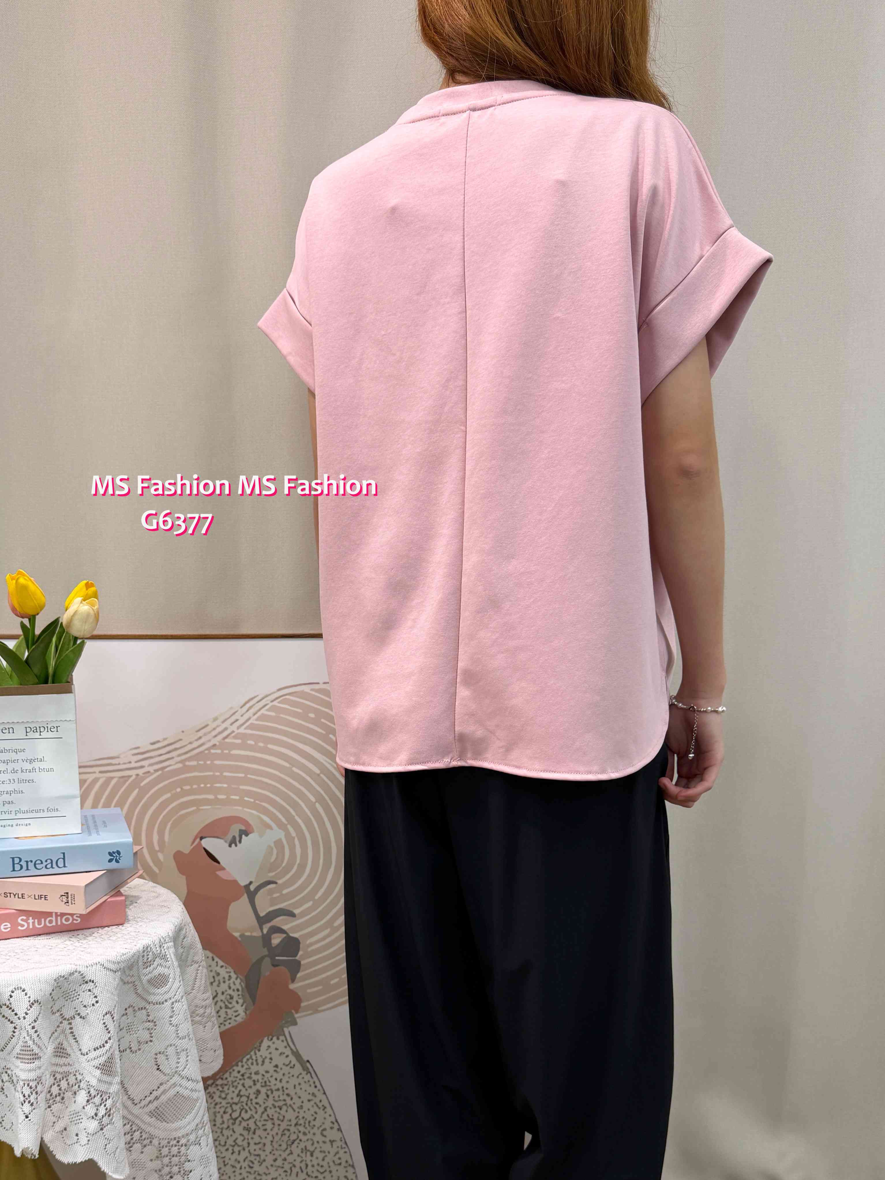 G6377 立體PARIS字母top