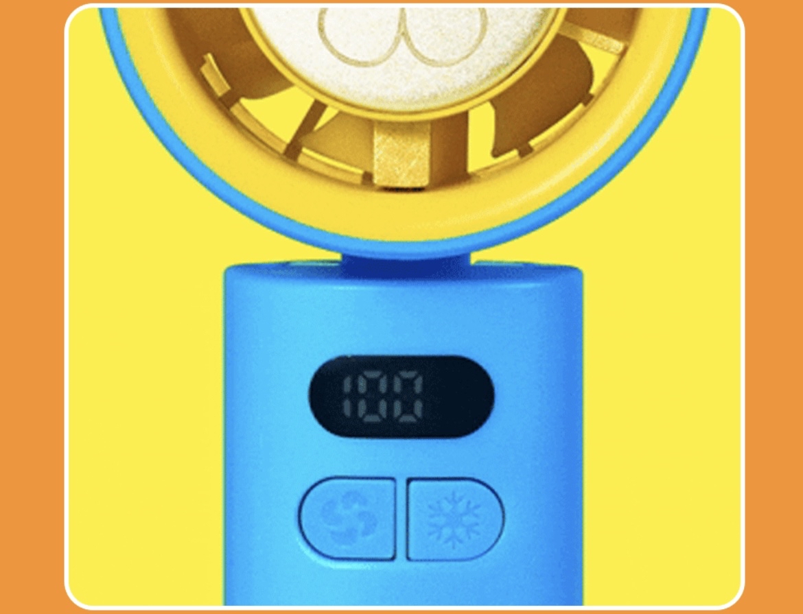 Wiggle Wiggle 手提製冷迷你風扇 🌬️