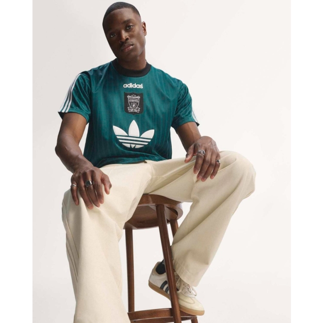 🟢⚪復古綠調回歸 Adidas Bringback Liverpool 利物浦 1995-96 深綠色 Tee KA8105