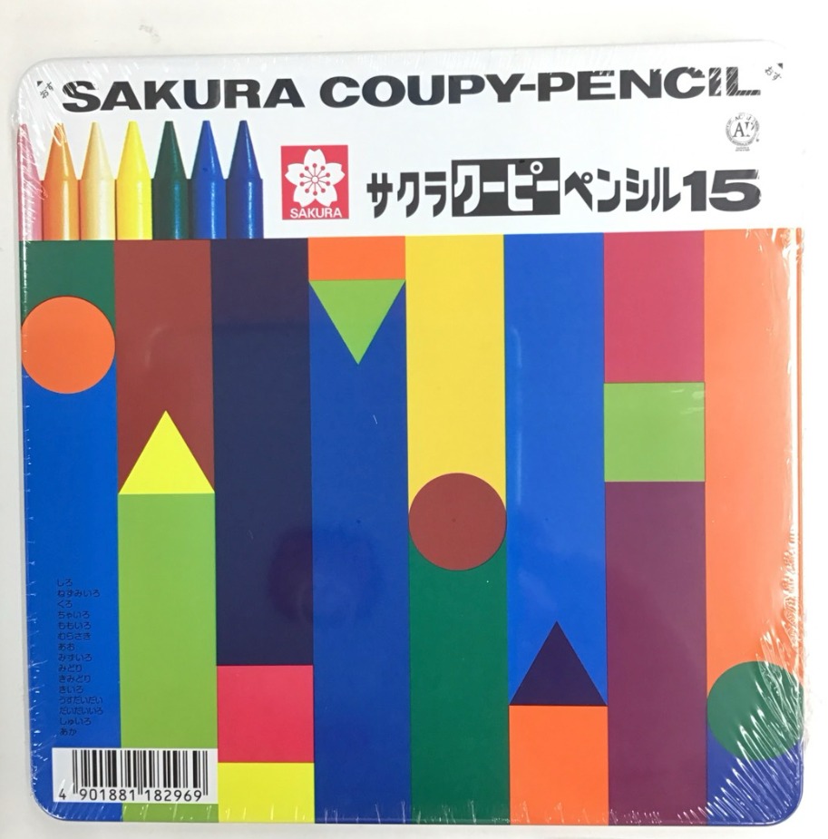 日本櫻花牌 SAKURA COUPY 全芯免削蠟筆 - 12220081