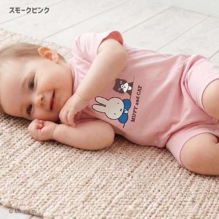 🆕【⭐訂購⭐】🇯🇵日本直送 🌀 #Miffy 短袖連身衣🌀 [PLFA-0145] [260718]
