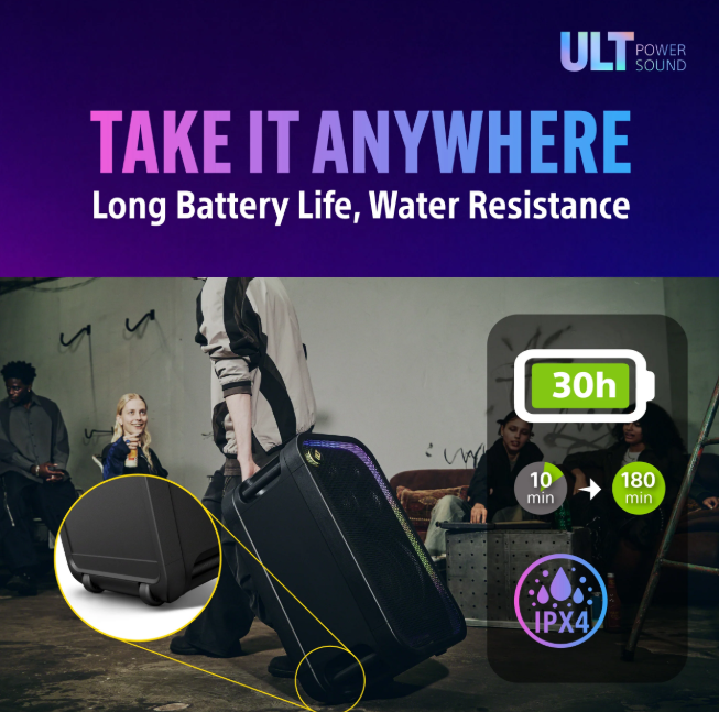 Sony ULT TOWER 7 Portable Bluetooth Party Speaker (SRS-ULT700)