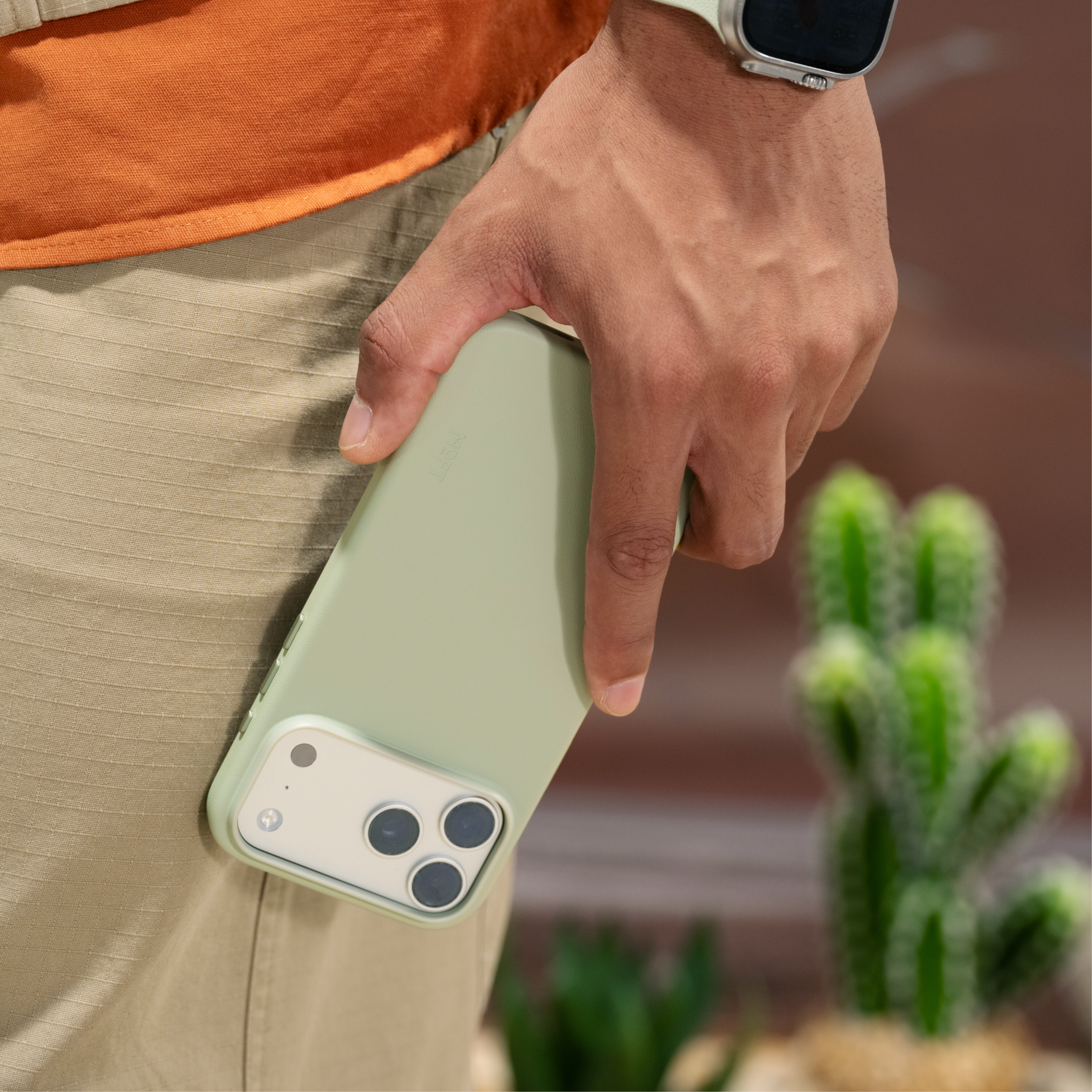 MOFT Snap Case for iPhone 18 Pro Max MOVAS™ 皮革磁力保護殼
