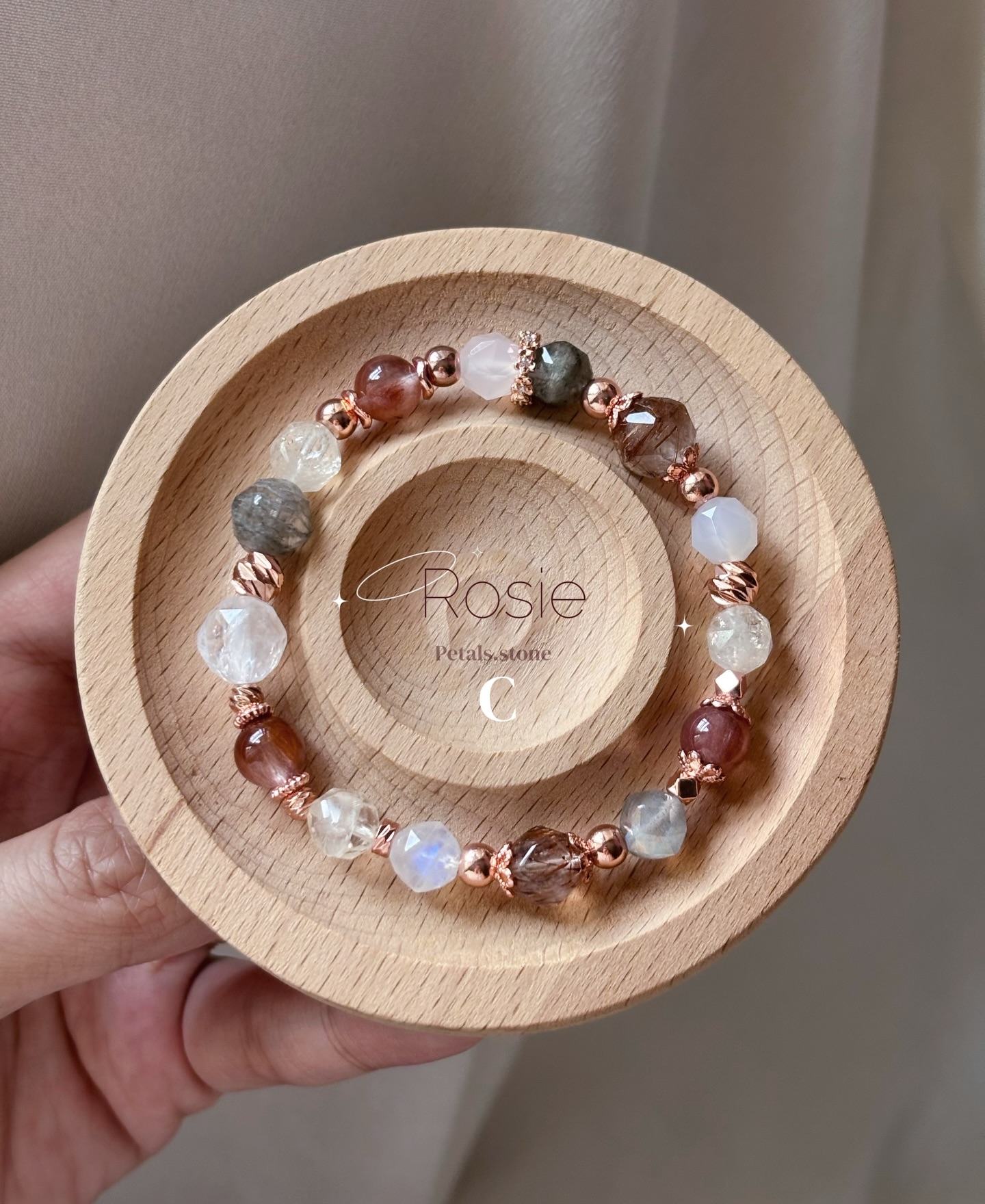 ⸝⸝ ✿Rosie & Fern⟡ | 玫瑰兔毛 銅髮 星輝骨幹 綠髮 月亮石