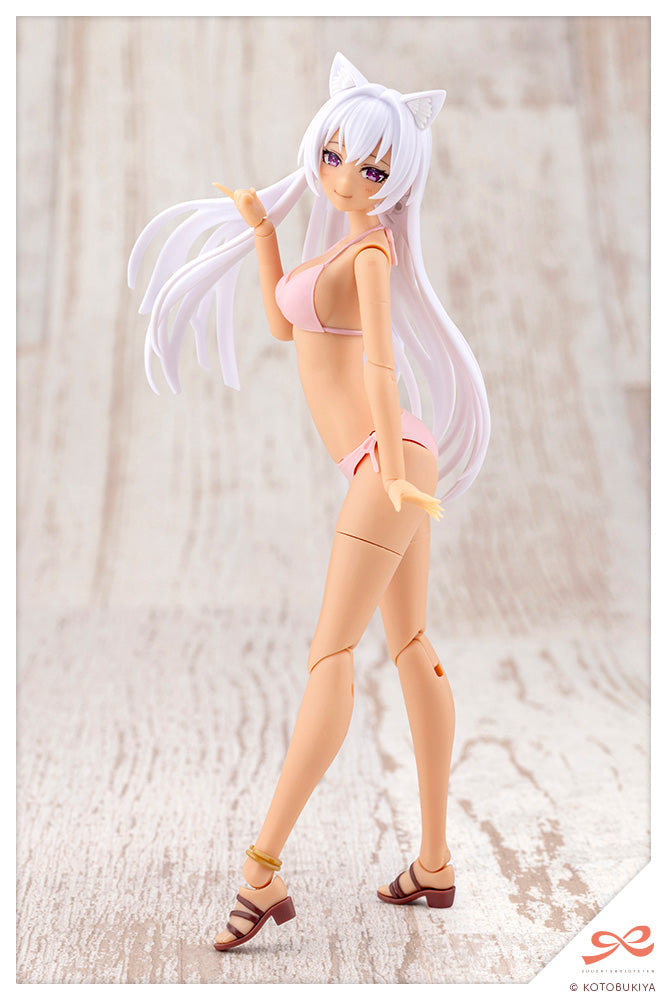 (預訂訂金 $100) (總價 $323) (壽屋店舖限定) 壽屋 Kotobukiya 創彩少女庭園 獸耳艾米莉塔【泳裝】夢幻風格 黃昏貓貓 模型 (行版) (KO09593) Dreaming Styletwilight Cat