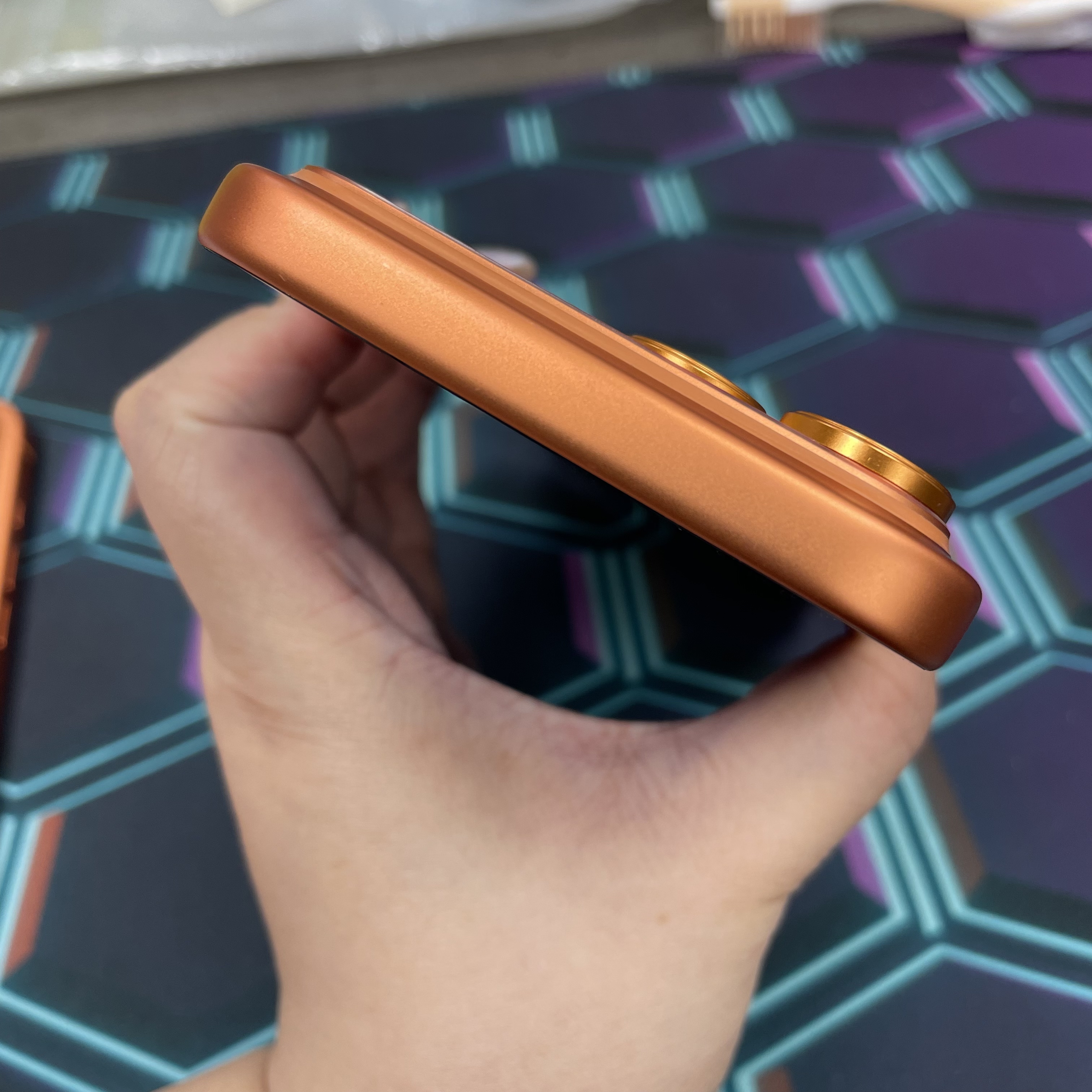 *6876 17 Pro max 完美機 256GB 電100 橙色 orange