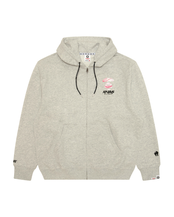 AAPE Basic zip up sweatshirt (E300XXR)