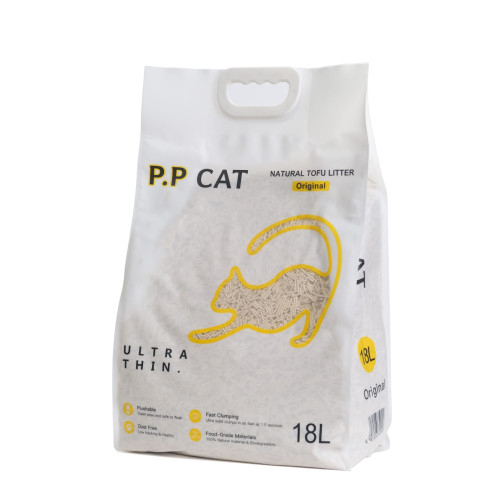 P.P CAT 2.0MM 豆腐砂 綠茶味 18L