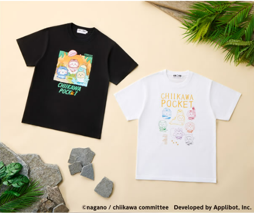  🌸 【預訂】短袖Tee - Chiikawa 恐龍樂園 21/8新品