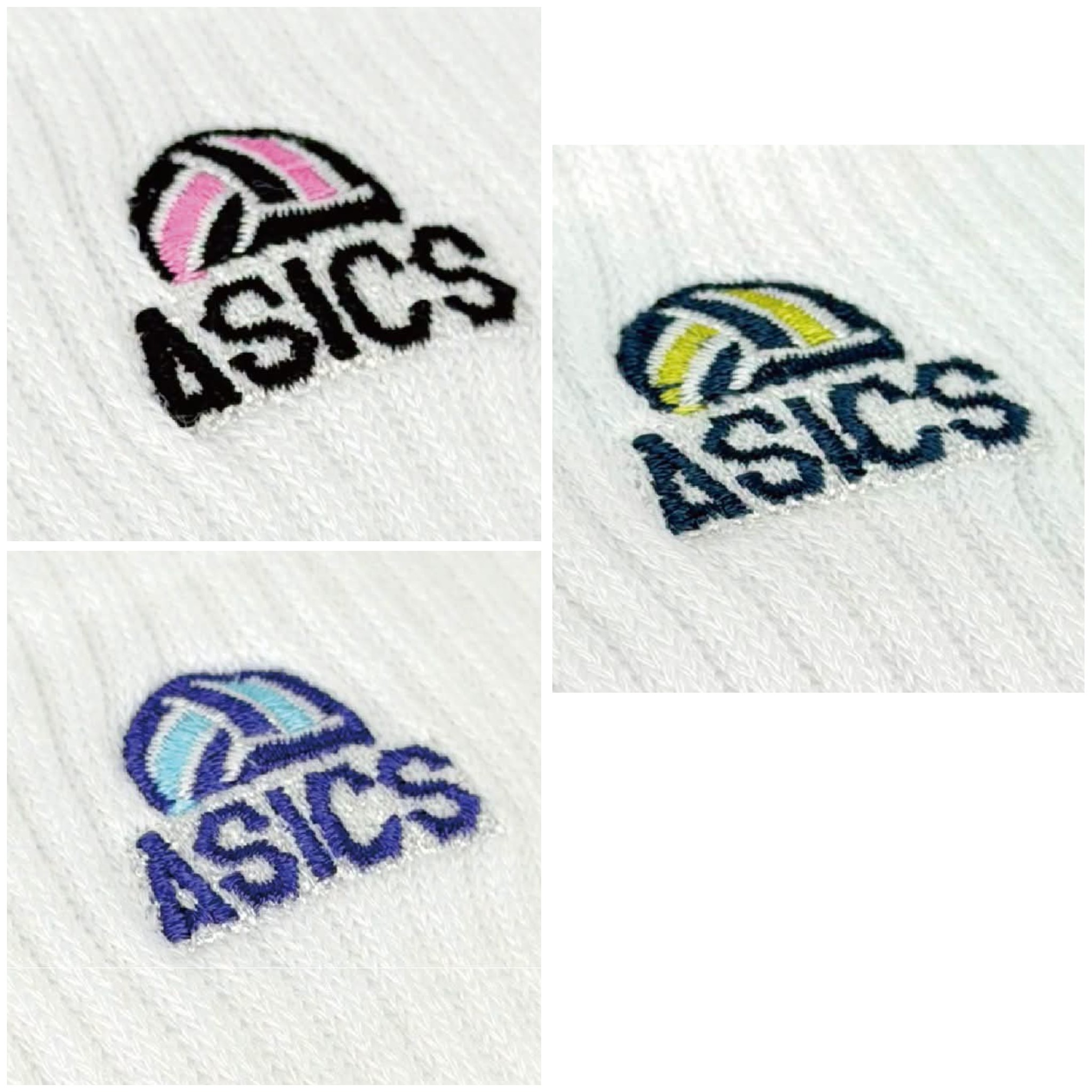 Asics 中筒排球襪 2026AW - 排球繡花