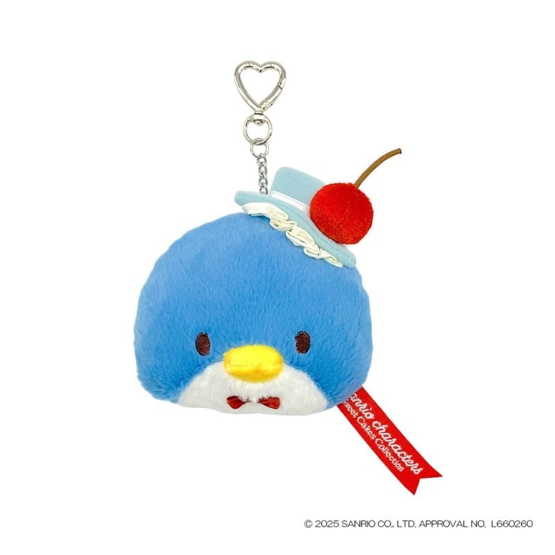 🌸 【預訂】TuxedoSam Mini Pouch - Sky Blue Cherry Cake