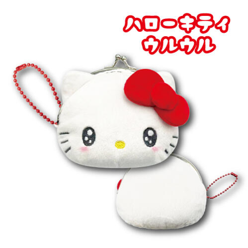 🎀【預訂】Kitty 格仔紋公仔掛飾 C