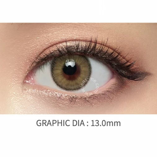 [散光定制] Lensme - Europefit Brown (1month)