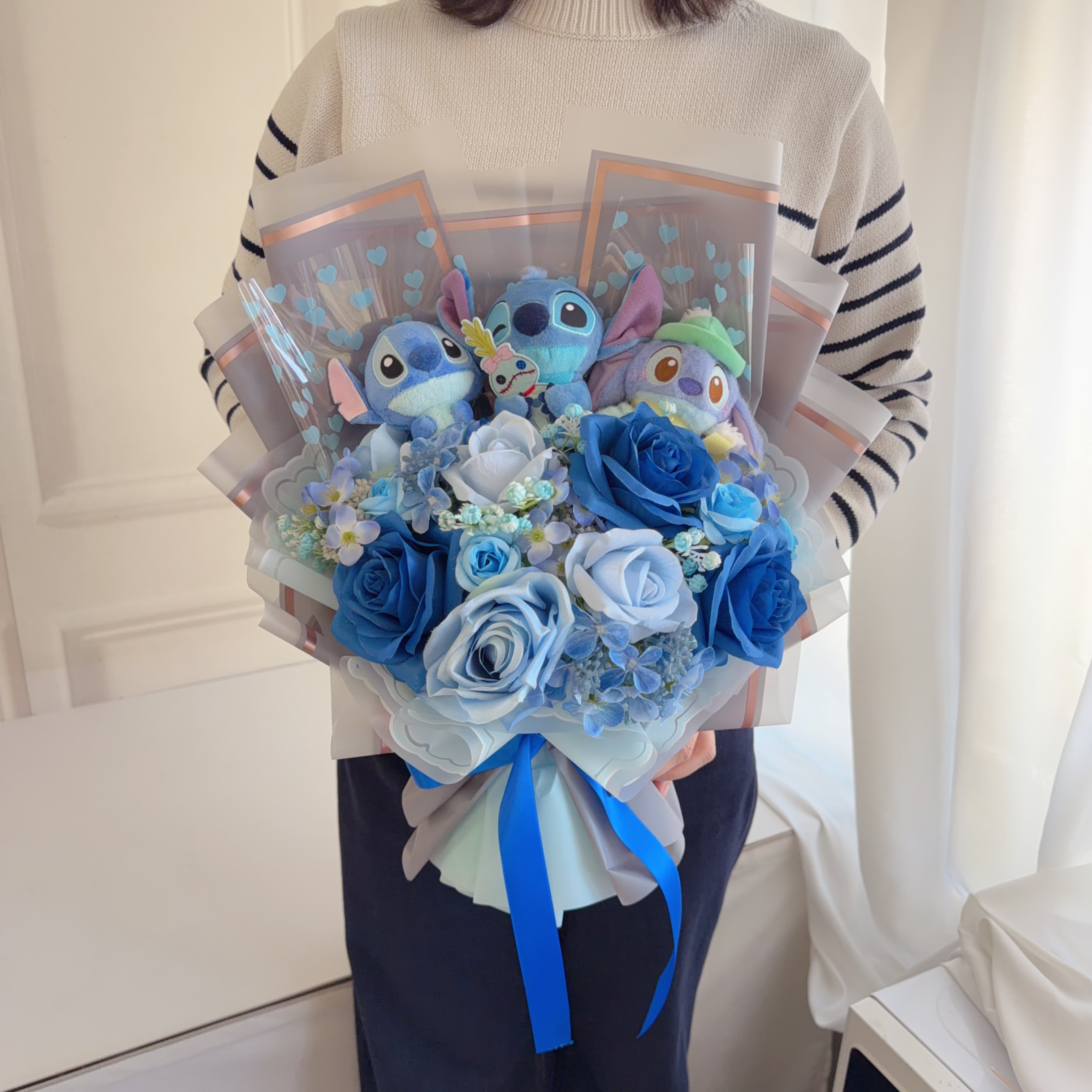 (現貨)史迪仔公仔花 現貨價