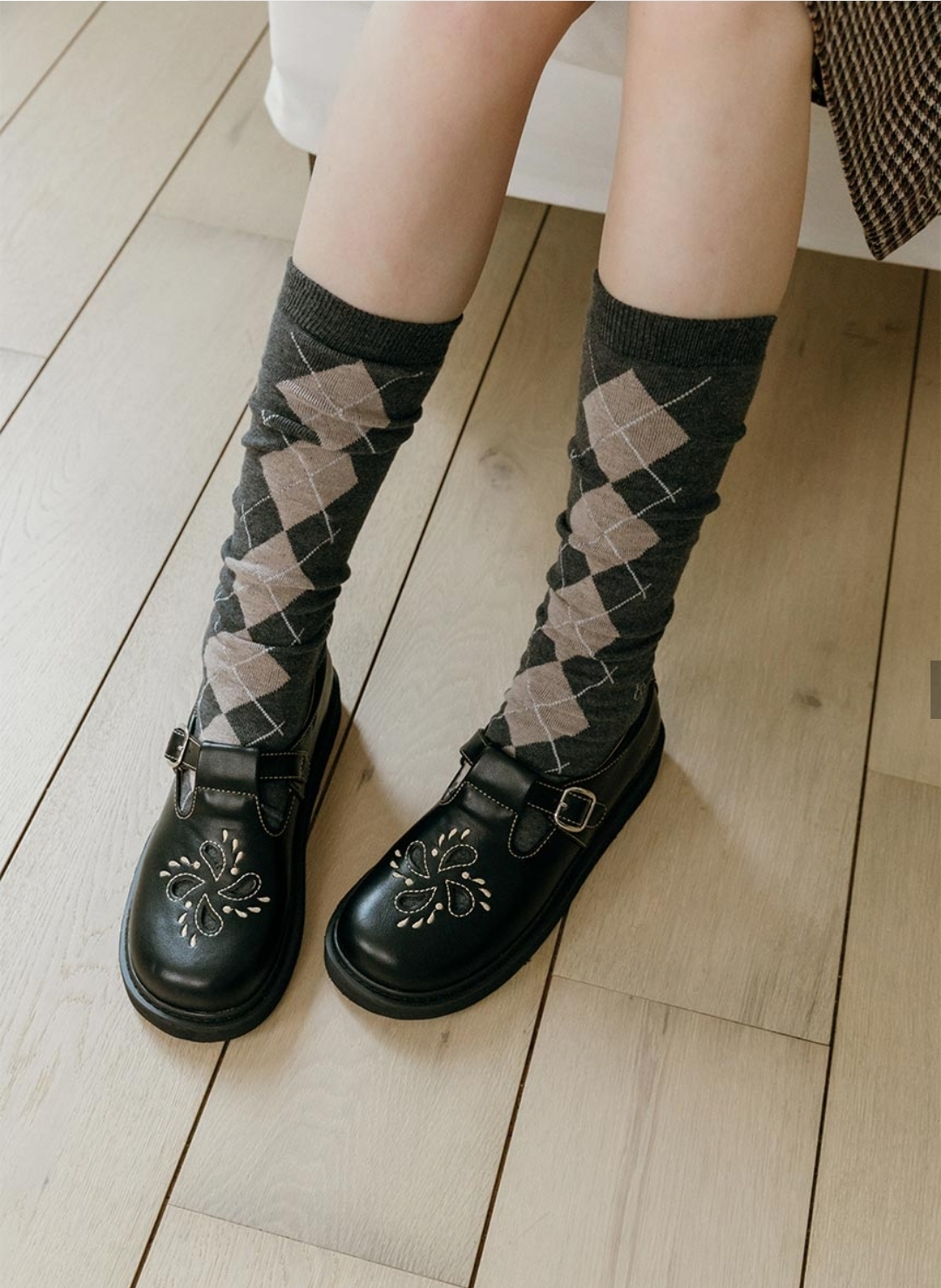 MACMOCBilly 刺繡 T-strap Loafer