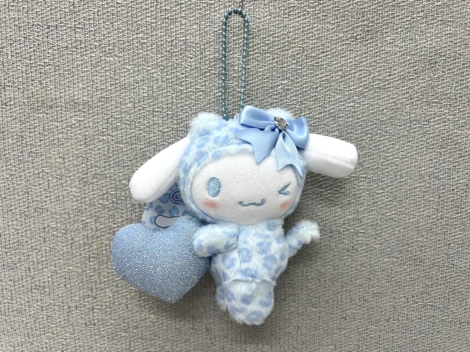 🎌日本限定 🎌 Sanrio 豹紋愛心造型公仔掛飾💕