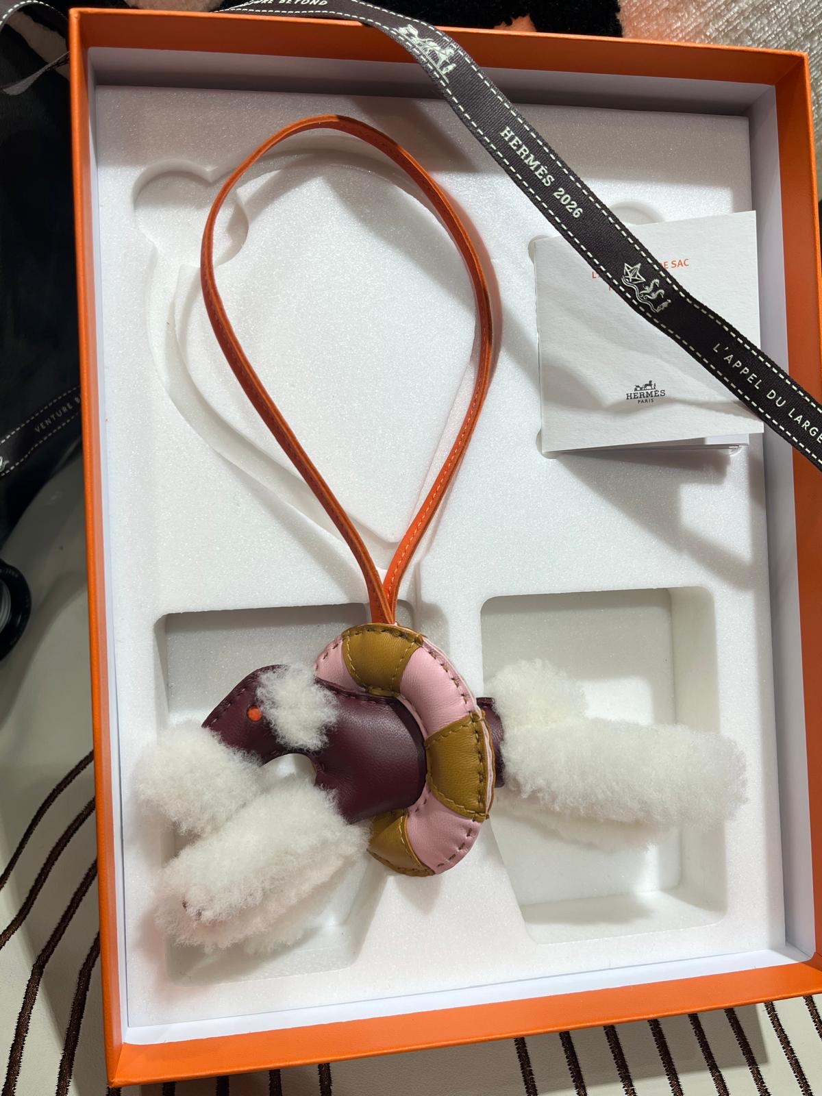 未使用品 Hermes Budy « A la Mer » charm 100%Authentic, Unused 未使用品 ✅Box