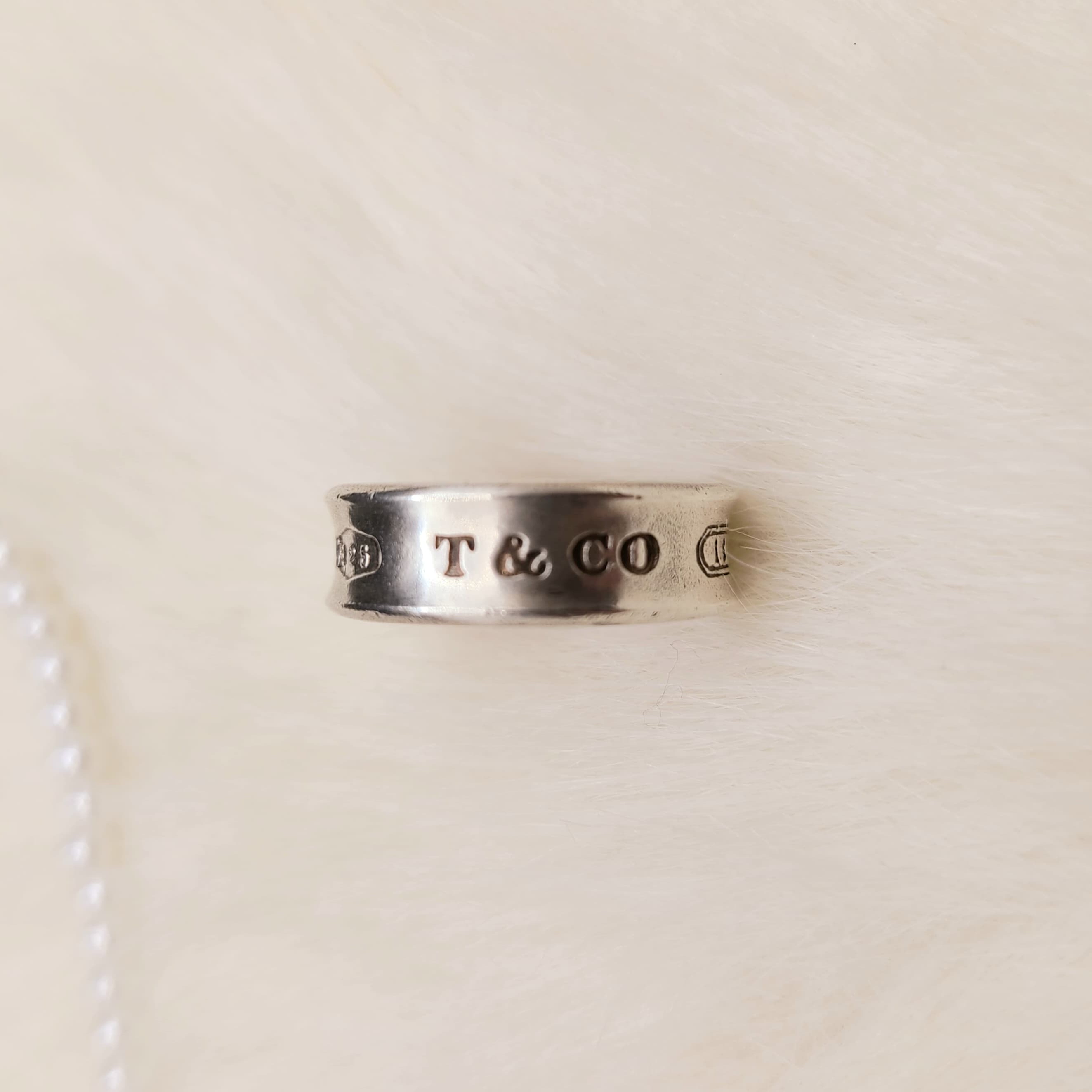 Tiffany & Co  1837 純銀戒指