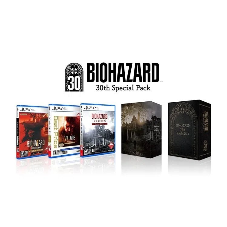 **日本版** PS5 生化危機【30週年特別版】Biohazard【30th Special Pack】中/英/日文  (日文封面) PS5-2672