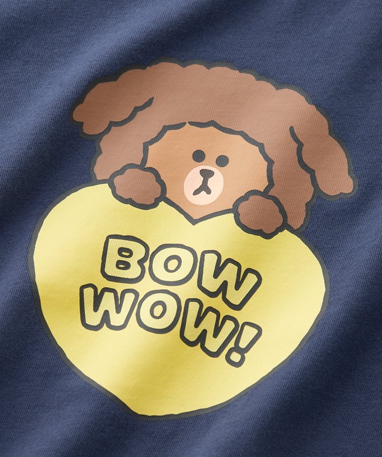 💚預訂 台灣直送💚Line Friend兩色人物動物印花親子款純棉短袖T恤