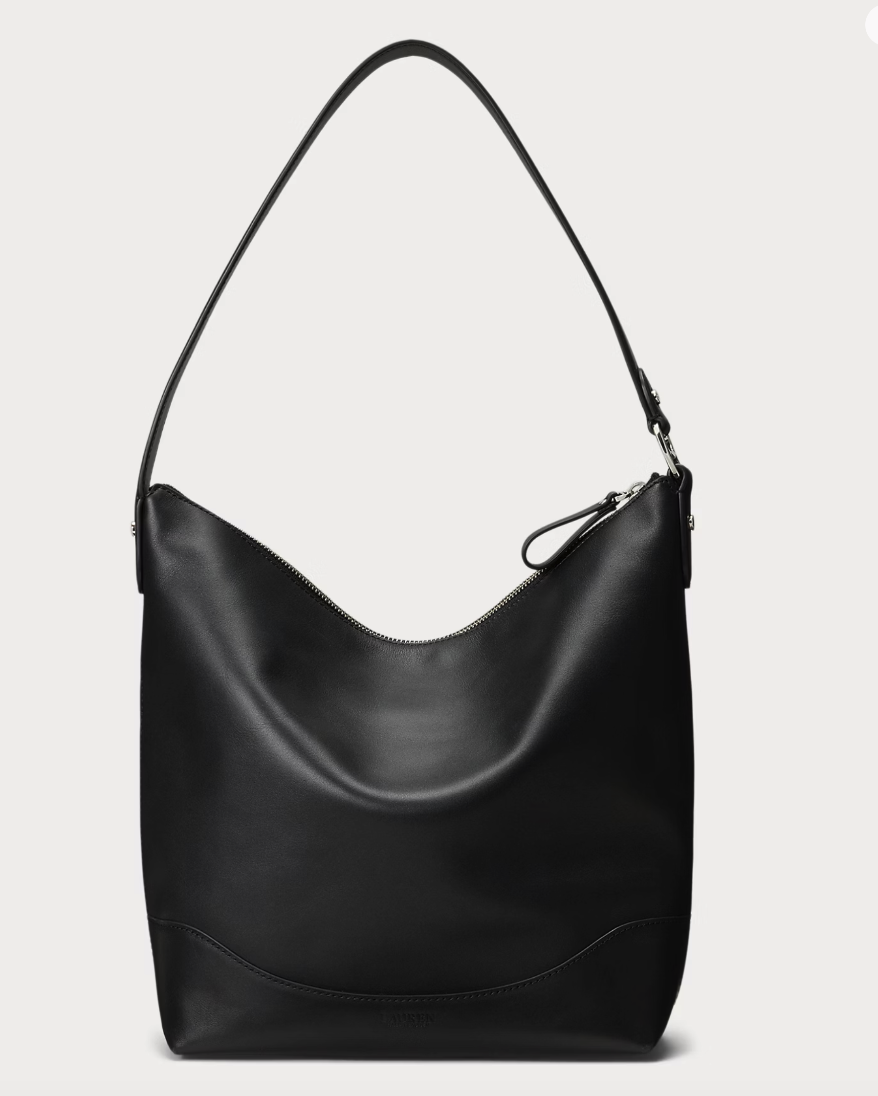 Ralph Lauren Leather Large Tasha Bucket Bag