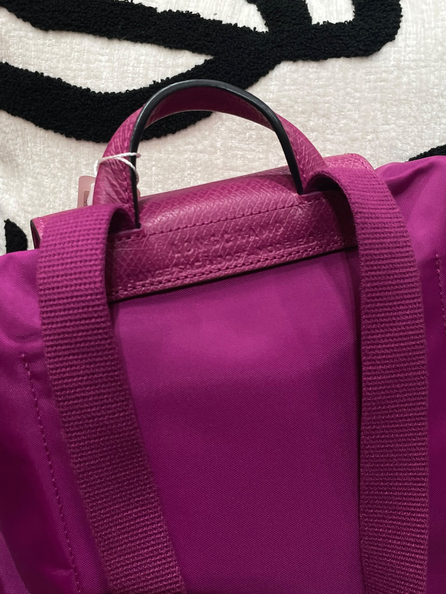 Longchamp Nylon Backpack 100%Authentic,98%New