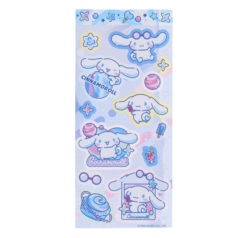 Cinnamoroll Metal Locker w/ Lock, Key & Deco. Sticker直身夾萬