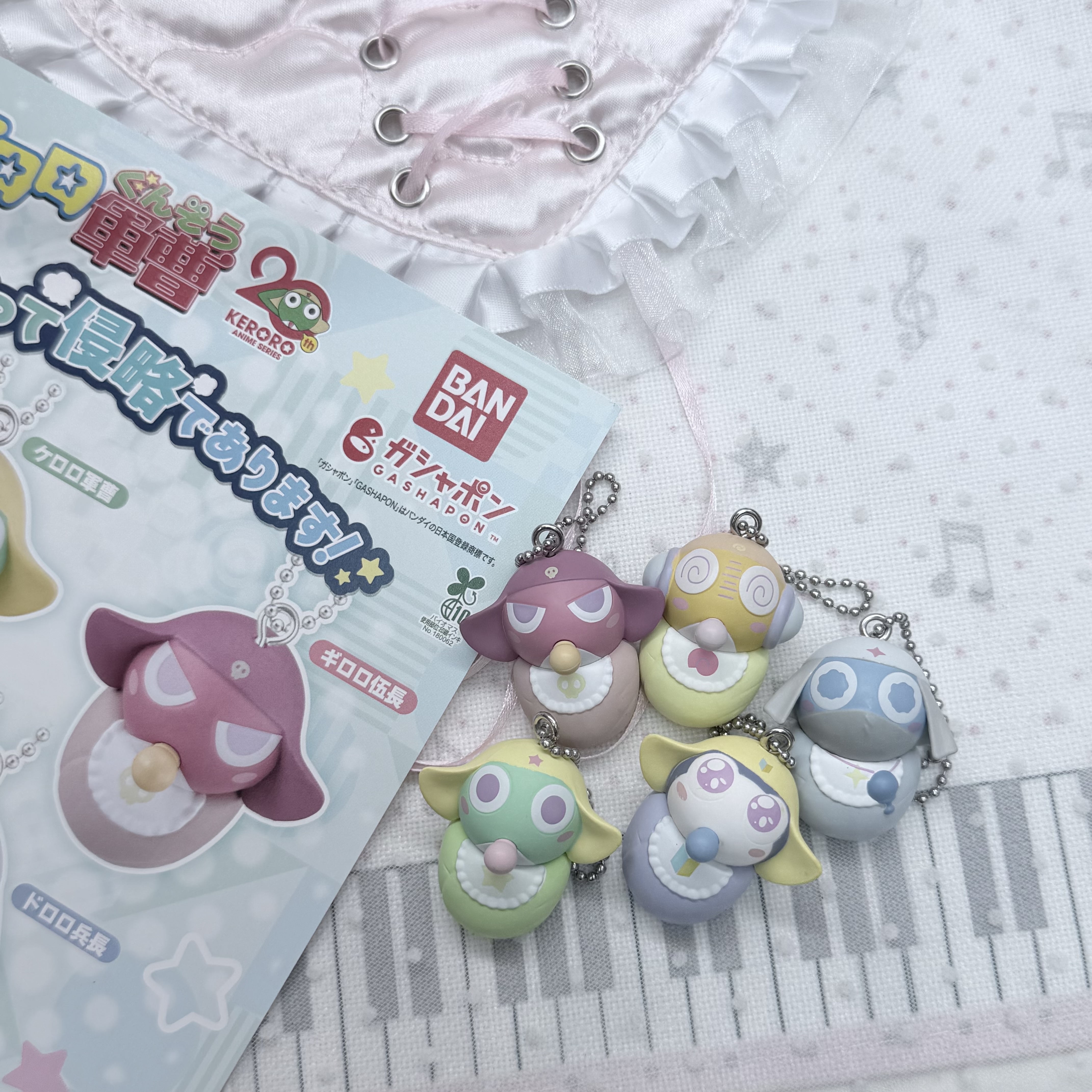 Keroro bb造型扭蛋