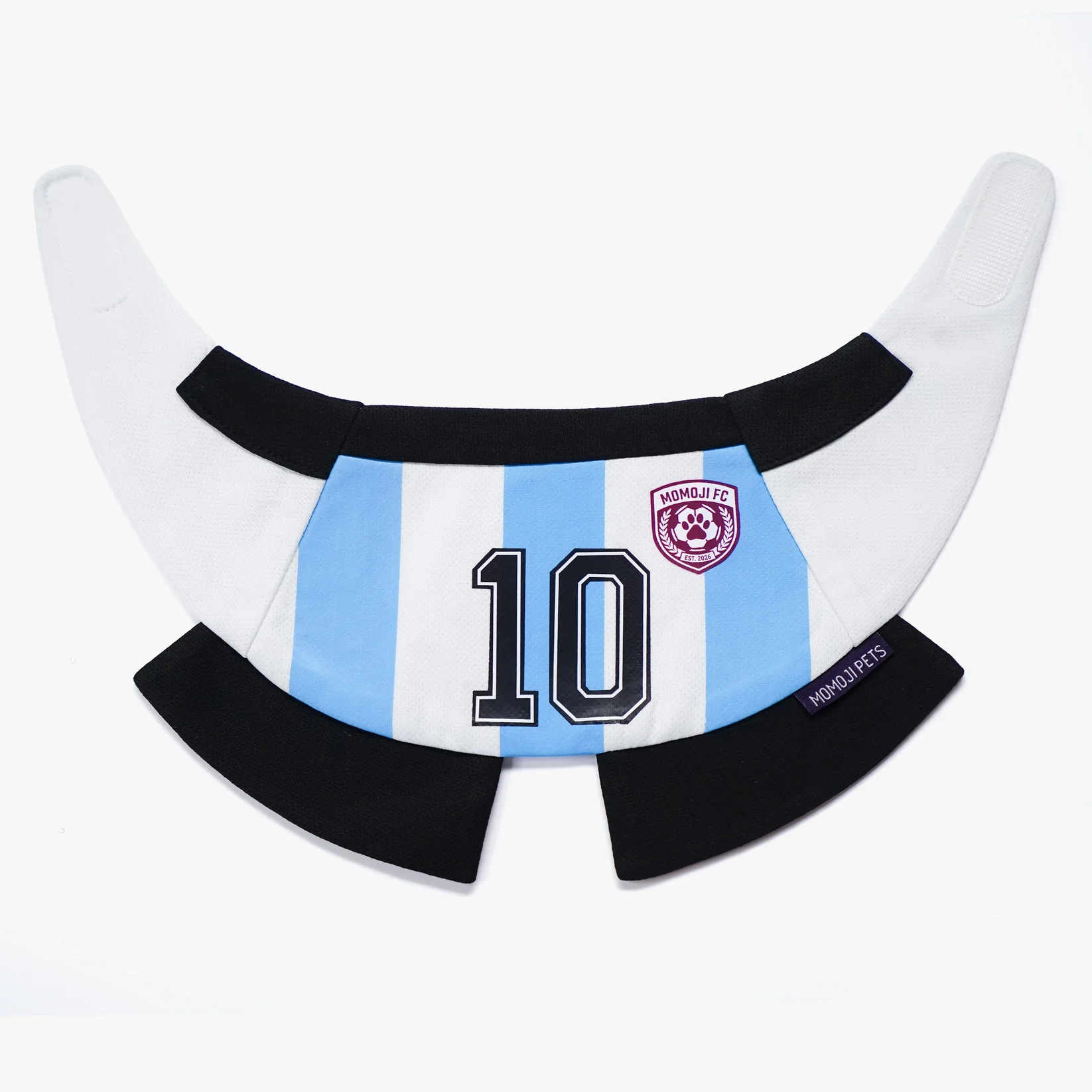 Momoji FC (2-Bueno Aires Stripes) | Pet Neckwear