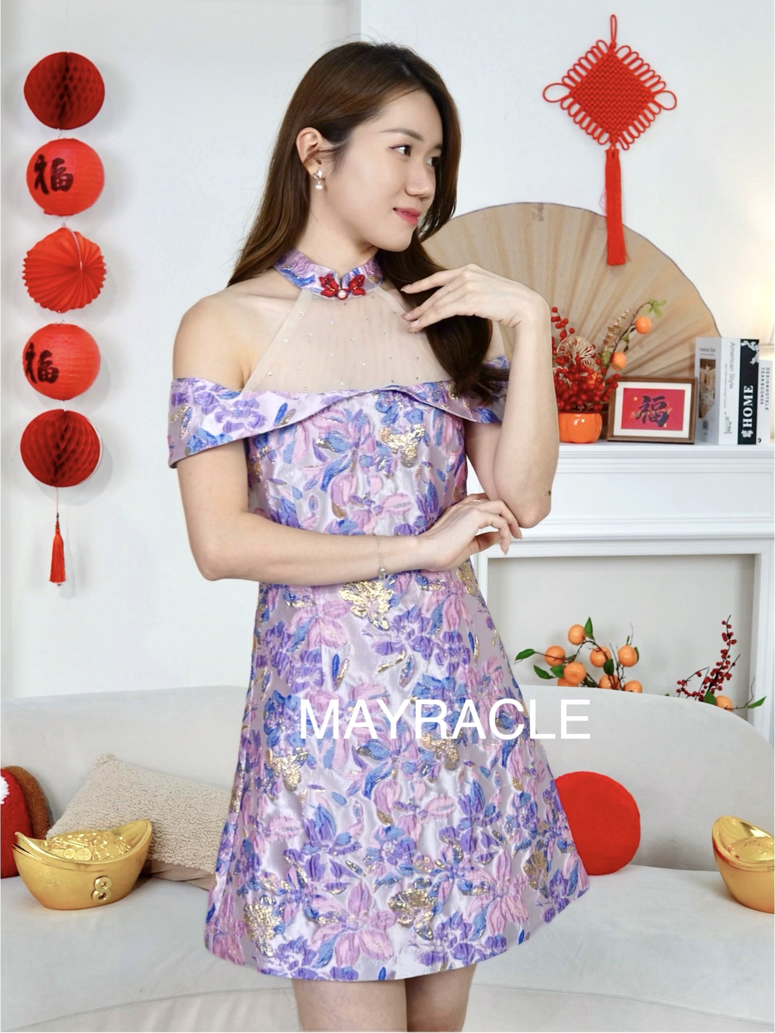[PRE-ORDER] CNY 2027 Hua (华) Cheongsam A