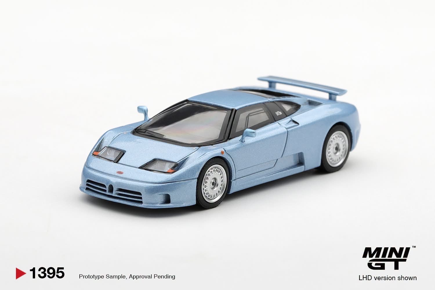 (預訂 Pre Order) Mini GT ( MGT01395-L ) Bugatti EB110 GT Azzurro Metallizzato Mondial de l'Automobile 1992