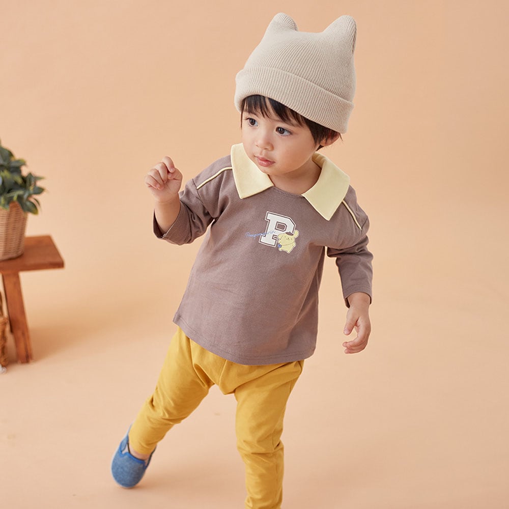 🆕【⭐訂購⭐】🇯🇵日本直送 🌀 #Sanrio 撞色領長袖 tee［2款選］🌀 [PLJA-0188] [261121]
