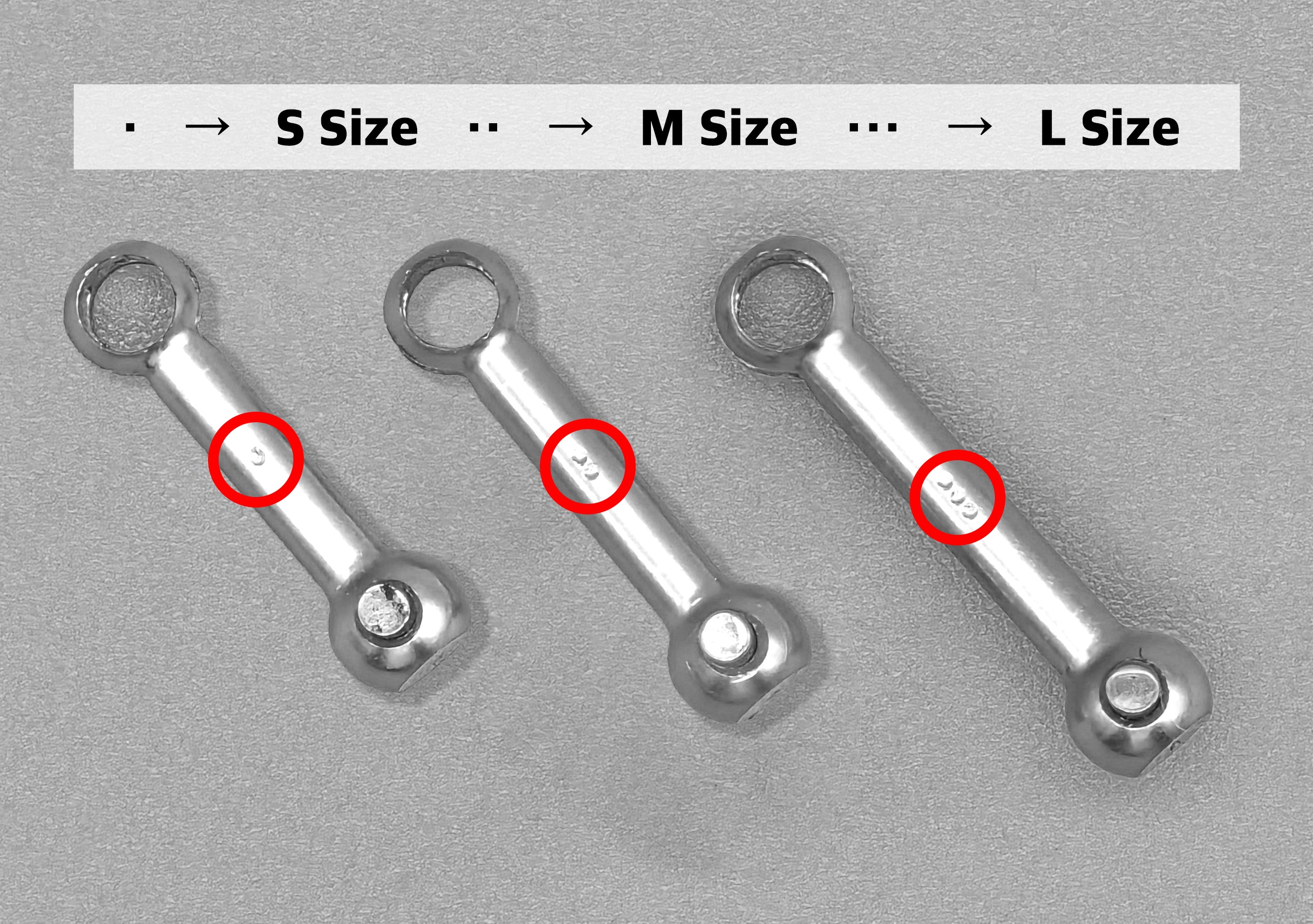 Swing Shaft (S,M,L) Orange  MRD-OP016