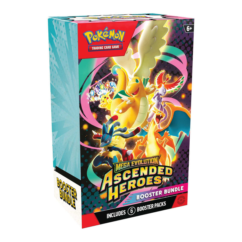 Pokémon TCG: Mega Evolution Ascended Heroes - Booster Bundle